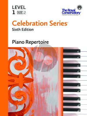 Album Celebration Series Piano Repertoire Vol.1 Book with Audio online 6th Edition (Harris Music Publ.)