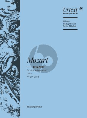 Mozart Konzert No.2 D-dur KV 314 (285d) Flöte-Orchester Studienpart.