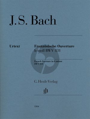 Bach Französische Ouverture h-moll BWV 831 Klavier (mit Fingersatz)