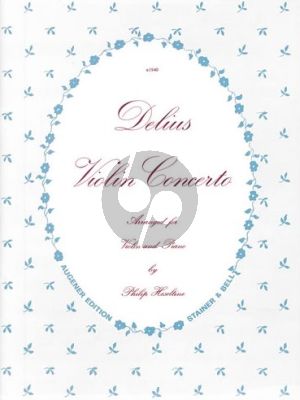 Delius Concerto (1916) Violin-Orchestra (piano red.) (by Philip Hesletine)