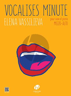 Vassillieva Vocalises minute Voix(mezzo ou alto)-Piano