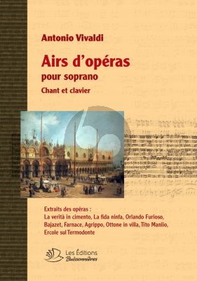 Vivaldi Airs d'Opera Soprano (Chant-Piano)