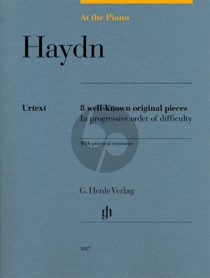 Haydn At the Piano - 8 well-known original pieces (edited by Sylvia Hewig-Tröscher) (Henle-Urtext)