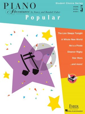 Faber Piano Adventures: Popular - Level 5 (Student Choice Series)
