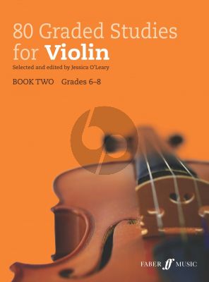 80 Graded Studies for Violin Book 2 (ed. Jessica O'Leary)