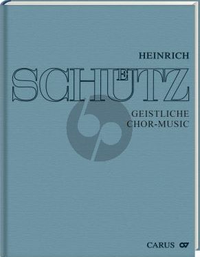 Schutz Geistliche Chormusik 1648 5-7 Stimmen (ed. Michael Heinemann) (Gesamtausgabe, bd. 12)