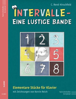 Hirschfeld Intervalle – Eine lustige Bande Klavier