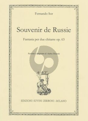 Sor Souvenir de Russie Op.63 2 Guitars