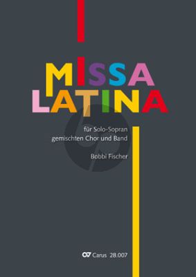 Fischer Missa latina Sopran solo-SATB-Instrumente Partitur
