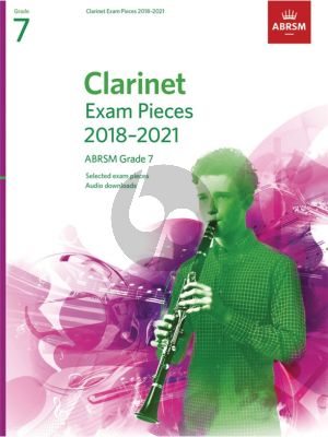Clarinet Exam Pieces 2018–2021 ABRSM Grade 7 Clarinet-Piano