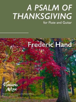 Hand A Psalm of Thanksgiving Flute and Guitar