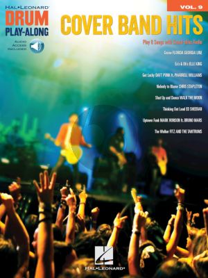 Cover Band Hits (Drum Play-Along Series Vol.9 (Book with Audio online)