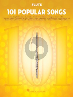 101 Popular Songs for Flute