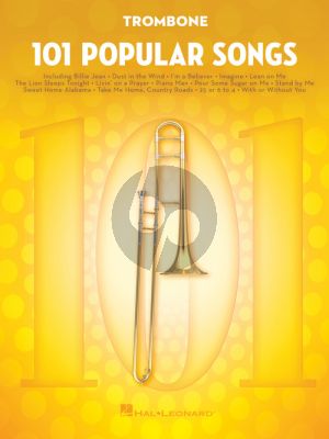 101 Popular Songs for Trombone