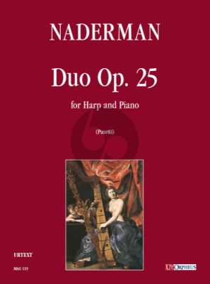 Naderman Duo Op. 25 for Harp and Piano (edited by Anna Pasetti)