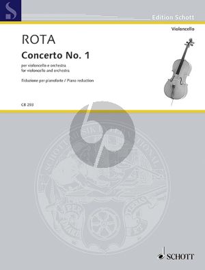 Rota Concerto No.1 Violoncello-Orchestra (piano red. by Bruno Moretti)