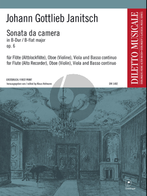 Janitsch Sonata da Camera B-Dur Op.6