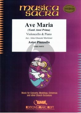 Ave Maria (Tanti Anni Prima) fur Violoncello und Klavier