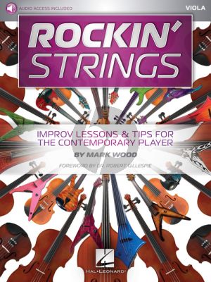 Wood Rockin' Strings: Viola Improv Lessons & Tips for the Contemporary Player (Book with Audio online)
