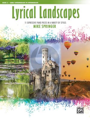 Lyrical Landscapes Book 2 11 Expressive Piano Pieces in a Variety of Styles