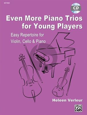 Even More Piano Trios - Easy Repertoire for Violin, Violoncello and Piano Book with Cd