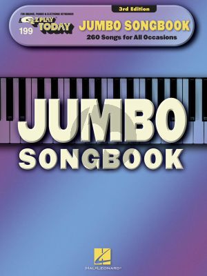 Album Jumbo Songbook for Keyboard E-Z Play Today Vol.199