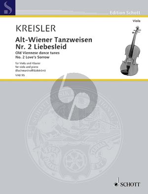 Kreisler Liebesleid (Alt-Wienertanzweisen No.2) Viola-Klavier (Mats Lidström)