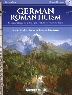 German Romanticism Flute-Piano (Bk-Cd) (transcr, Franco Cesarini)