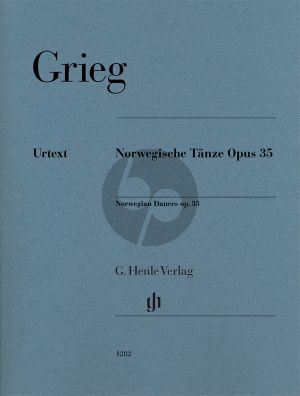 Grieg Norwegische Tänze Op.35 Klavier (Ernst-Günter Heinemann und Einar Steen-Nøkleberg) (Henle-Urtext)