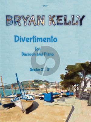 Kelly Divertimento for Bassoon and Piano (Grades 2 - 5)