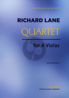 Lane Quartet for 4 Violas (Score/Parts)