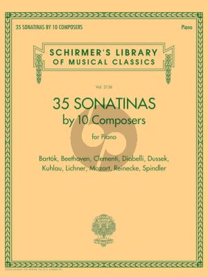 35 Sonatinas by 10 Composers for Piano