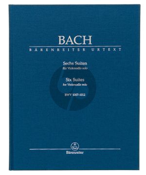 Bach Six Suites for Violoncello solo BWV 1007-1012 (Andrew Talle (Urtext of the New Bach Edition - Revised) (Hardcover)