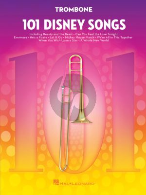 101 Disney Songs for Trombone