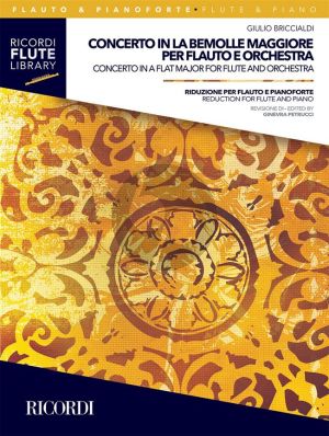 Briccialdi Concerto A-flat major Flute-Orchestra (piano red.) (edited by Ginevra Petrucci)
