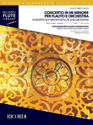 Briccialdi Concerto e-minor Flute-Orchestra (piano red.) (edited by Ginevra Petrucci)