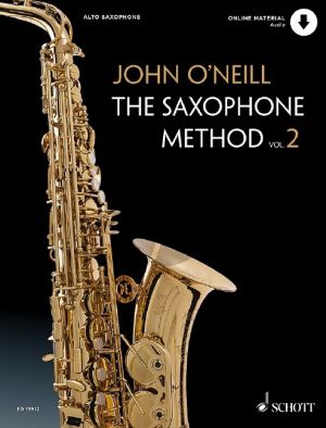 O'Neill The Saxophone Method Vol.2 Alto Saxophone (Book with online material)