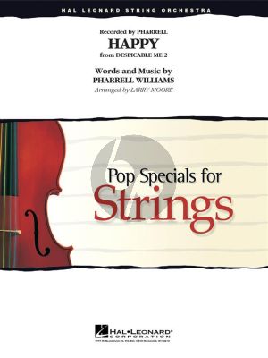 Williams Happy (from Despicable Me 2) String Orchestra (Score/Parts) (Pop Specials for Strings)