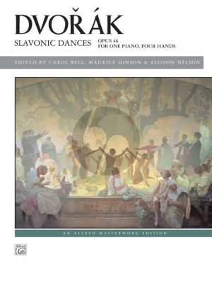 Dvorak Slavonic Dances Op.46 (ed. Carol Bell, Maurice Hinson, and Allison Nelson) (Level Advanced)