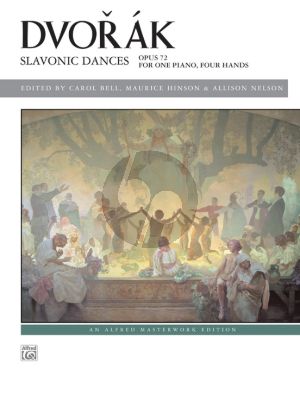 Dvorak Slavonic Dances Op.72 (ed. Carol Bell, Maurice Hinson, and Allison Nelson) (Level Advanced)