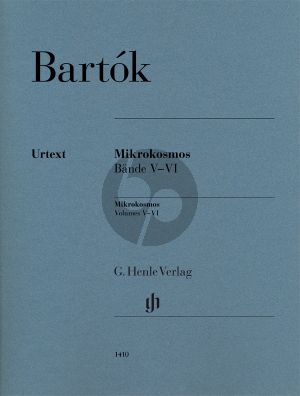 Bartok Mikrokosmos Vol.5-6 Klavier (Yusuke Nakahara) (Henle-Urtext)