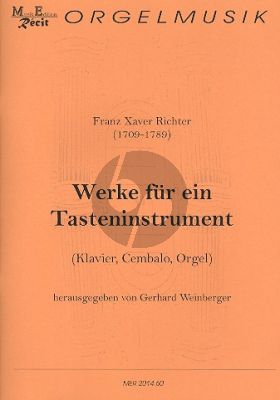Richter Werke für ein Tasteninstrument (Gerhard Weinberger)