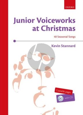 Stannard Junior Voiceworks at Christmas Children's choir (up to four parts) (Bk-Cd)