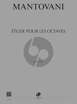 Mantovani Etude No.5 pour les octaves Piano seule