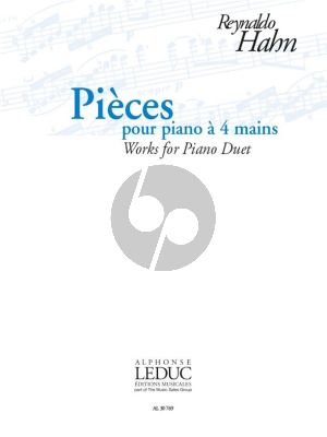 Hahn Pièces pour Piano à 4 Mains