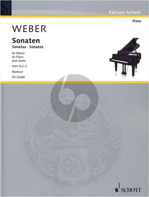 Weber Sonaten WeV Q.2-5 Klavier (Markus Bandur)