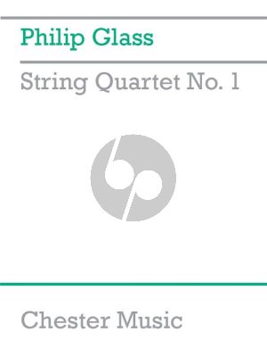 Glass String Quartet No.1 Score