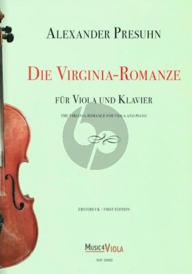 Presuhn Die Virginia-Romanze Viola-Klavier (ed. Gerhardt Löffler)