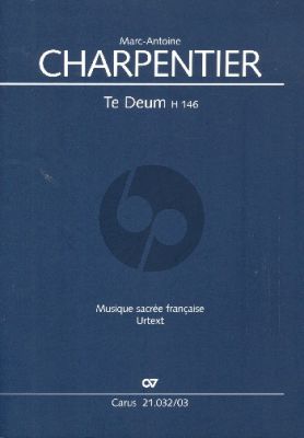 Charpentier Te Deum H 146 Soli-Chor-Orchester Klavierauszug (Hans Ryschawy)