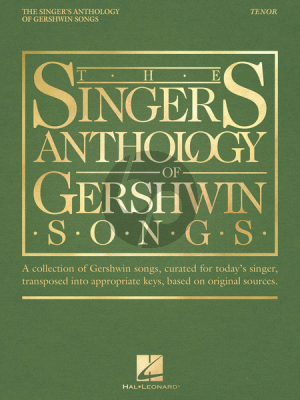 The Singer's Anthology of Gershwin Songs – Tenor